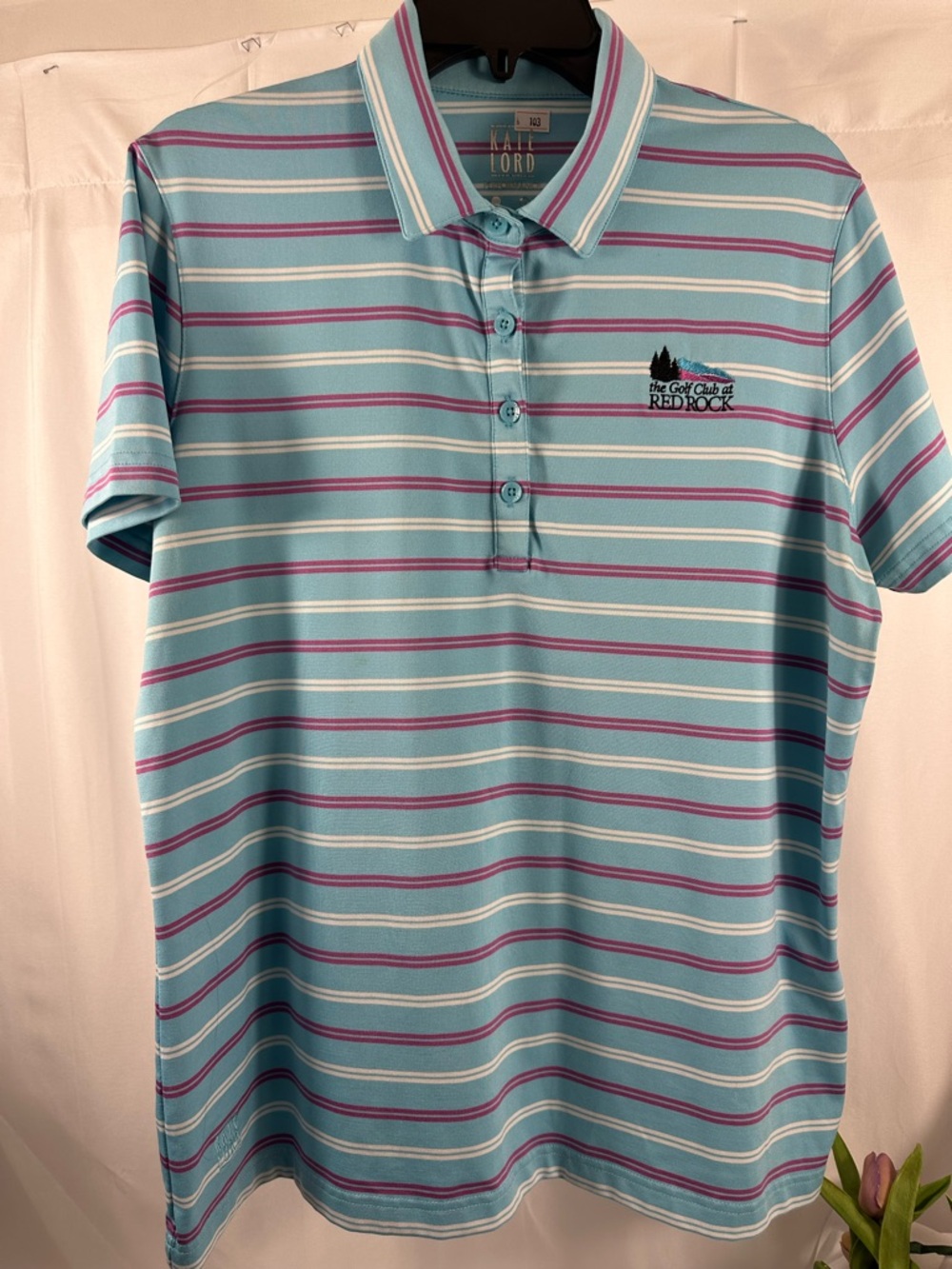 Men’s extra large polo shirt, Kate Lord